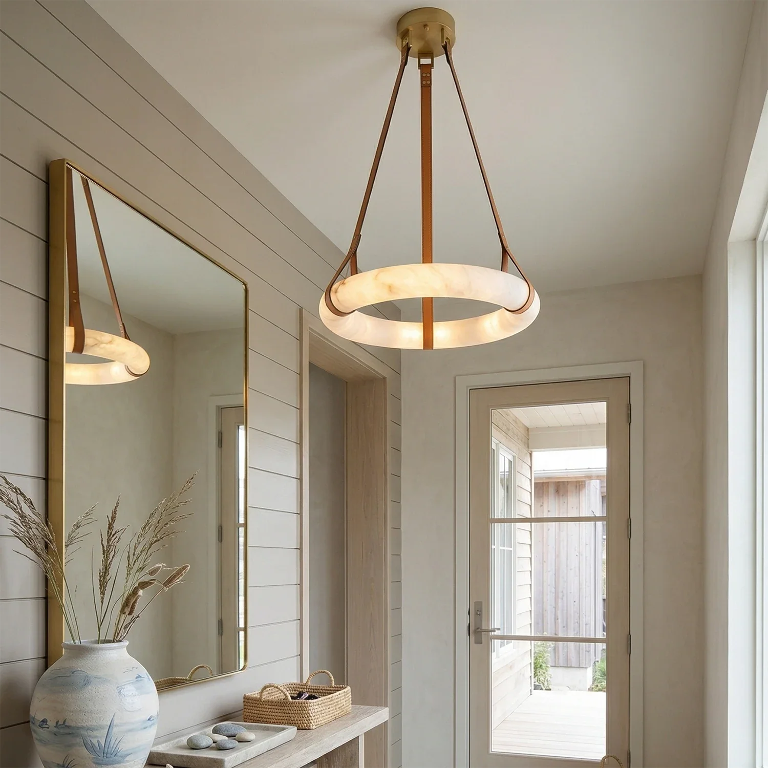 Oslo Alabaster Pendant Light